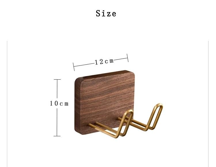 Porta Phon da Muro Porta asciugacapelli in Legno, Rack organizzato, Supporto for Piastra for Capelli a Parete, Set di Accessori for Il Bagno, casa(Beech 10x12)