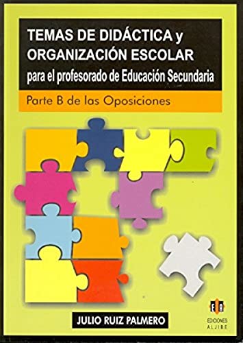 Portada de Temas de didáctica y organización escolar para el profesorado de Educación Secundaria