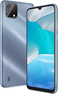 Blackview Mobile phone, A55 Android 11 Phone, 6.528 HD+ Display, 4780mAh Battery, 3-Card Slots Design, 4G Dual SIM Unlocked Smartphone, 8MP+5MP, MT6761V Processor, 3GB RAM 16GB ROM, Face ID - Blue