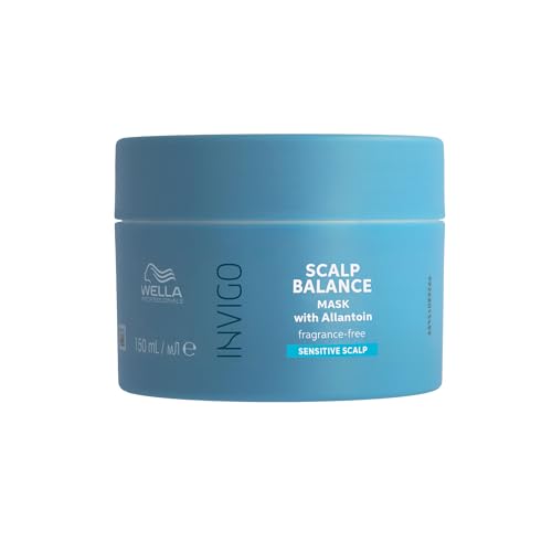 Wella Professionals INVIGO SCALP BALANCE Sensitive – Beruhigende Haarmaske für empfindliche Kopfhaut, 150 ml