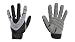 Bionic Men's PerformanceGrip w/ NaturalFit Technology Full Finger Fitness Gloves, Black (PAIR)