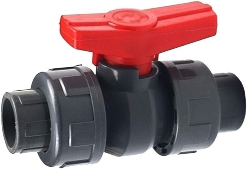 Conector de válvula de unión de PVC, interruptor de agua para tubería de 20 a 50 mm