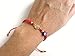 SIFRIMANIA Saint Benedict Adjustable Red String Kabbalah Bracelet for all Ages Women Protection Jewelry (Blue Evil Eye)