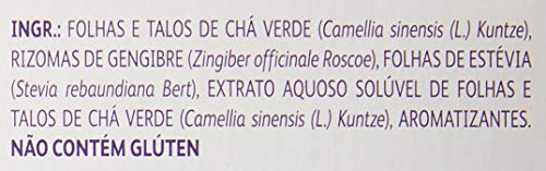 Chá Gelado Leão Chá Verde, Gengibre e Limão 10 Sachês