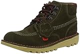 TBC Kickers Kick Hi Winter, Botas Cortas al Tobillo, Green, 35 EU