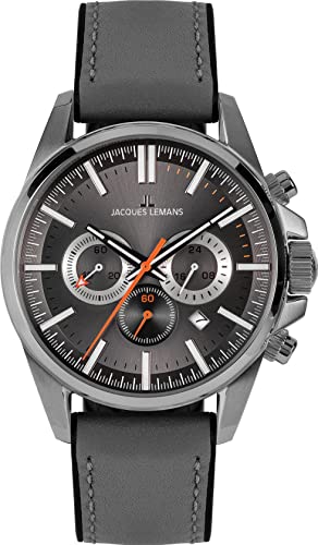 Jacques Lemans 1-2119A Chronographe homme élégant et robuste