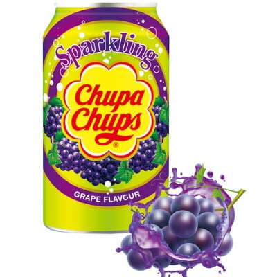 CHUPA CHUPS - REFRESCO UVA. PACK 24 X 345ML.