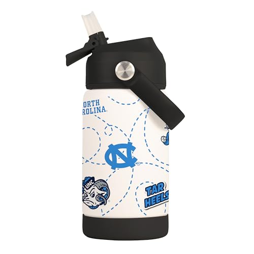 Image of Logo Brands NCAA Mascot Stainless-Steel Kids Bottle -Soft Silicone Mouthpiece, Easy To Carry, Kid-Friendly Design- Great For School & On-The-Go