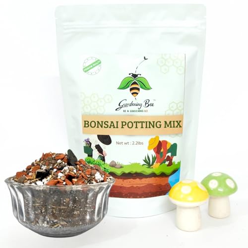 Image of Bonsai Potting Mix (5kg) Essential Organic Premium Soil for BonsaiMix | Curated by Bonsai Artists | Ready to use Plants Loose, Well-Drained, Porous Holds Optimum Moisture (5 kg)