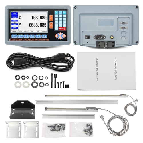 Jecoupoon 2-Axis DRO with RPM Display