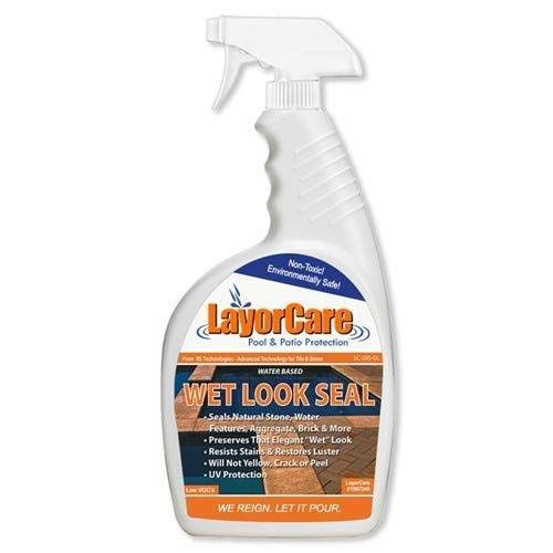 LayorCare Wet Look Pool Sealer 1 Quart Spray Bottle 200-QT