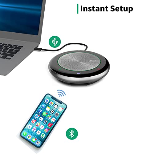 Conference Room Camera System With Bluetooth Microphone, 5X Usb Ptz Video Camera Kit For Meeting Education Works With Microsoft Teams, Zoom(Cam+ Mic) #TOP7