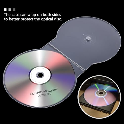 Porta CD y DVD estable con doble refuerzo lateral antiimpactos de 40 discos 5
