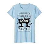 6 Jahre Verheiratet Zuckerhochzeit Ehemann 6. Hochzeitstag T-Shirt