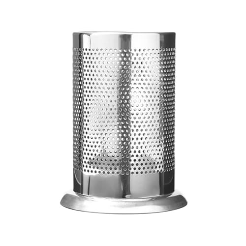 Cabilock Sturdy Silverware Chopstick Holder Small Holes Utensil Rack for Countertop