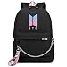 Produktbild Augyuess Kpop BTS Bangtan Jungen Rucksack VDA-85Q-E BTS Rucksack Rucksack für Schule, College, Schultasche, Büchertasche mit USB-Anschluss