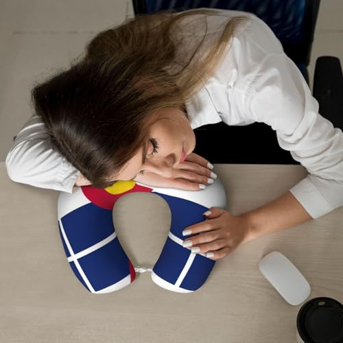 Almohada espuma viscoelástica tamaño único cuello U miniatura 7