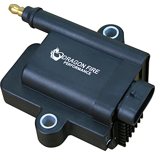Dragon Fire Performance 8Pc Ign-1A Smart Ignition Coil Pack Compatible With All Vehicles Using Aftermarket Management Systems Replaces Msd 556-112 Oem Fit Dfc1019-8 #TOP3