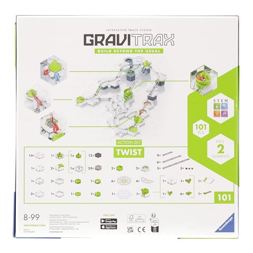 Ravensburger GraviTrax Twist Action Set 22576. Can be Combined with All Starter Sets, Extensions and Elements, Construction Toy for Children from 8 Years - Image 4