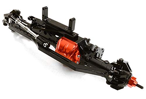 Integy RC Upgrades for Axial, Billet Machined Complete Front Axle Assembly for Axial 1/10 RR10 Bomber 4WD