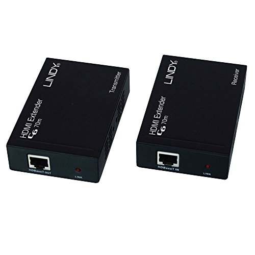 Lindy 38139 AV Transmitter & Receiver Black AV Extender