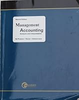 Management Accounting Analysis and Interpretation 0073016276 Book Cover