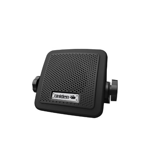 Uniden (BC7) Bearcat 7-Watt External Communications Speaker. Durable Rugged Design, Perfect for Amplifying Uniden Scanners, CB Radios, and Other Communications Receivers.