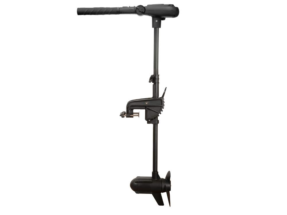 Haswing Protruar 1.0 / 600W 12V - Elektrischer Outboardmotor, Transom-Montage, Aluminium-Schaft, 360° schwenkbare Schraube, stufenlos verstellbare Geschwindigkeit