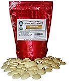 Cocoa Butter Wafers (Deodorized) Best Premium Authentic Certified Organic 16.0 oz Bag. Rich In Antioxidants From Cacao Bean. Light Mildly Scented Chocolate Aroma. 16.0 Ounce Bag)