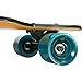 Retrospec Rift Drop-Through Longboard Skateboard - 41in x 9.5in Canadian Maple Deck with ABEC-7 Bearings, 70mm PU Wheels & Reverse Kingpin Trucks for Cruising & Downhill