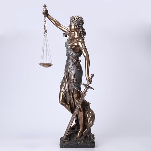 Estatua Themis Diosa Griega de la Justicia 29 Pulgadas miniatura 7