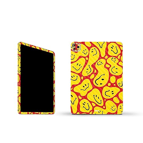Image of MightySkins Carbon Fiber Skin Compatible with Apple iPad Pro 11 inch M2 4th Gen (2022) Full Wrap Kit - Tripping with Friend | Protective, Durable Textured Carbon Fiber Finish | Made in The USA