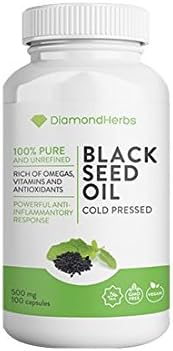 Black Seed Oil Capsules - 100 Softgels - DiamondHerbs