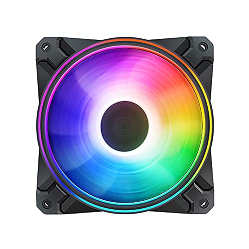 Kit com 3 Fans DeepCool CF120 Plus Preto RGB 120mm