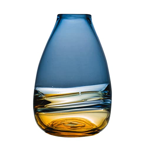 Vase à fleurs en verre peint YRYRYW pour décoration de table du salon