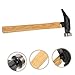 Angoily Wood Handle Tack Hammer for Shoe Repair Short Premium Quality Hammer for Crafting and Leather Work Convenient Tool for Shoe Making and Repairing