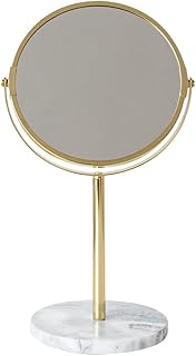 HEALLILY Espejo de maquillaje de escritorio d...