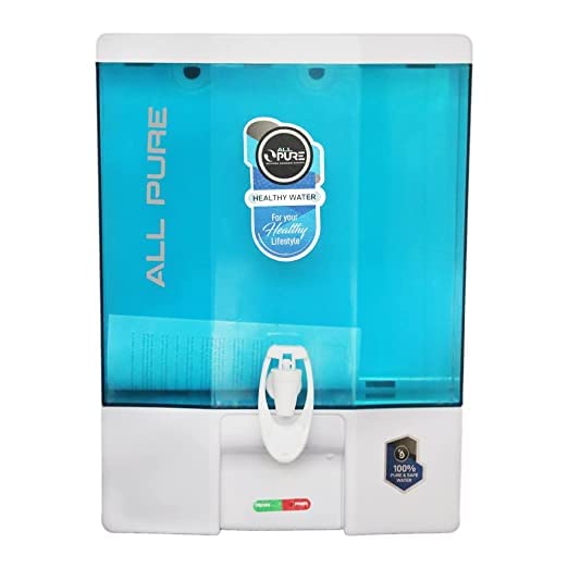 ALL PURE Water Purifier RO+TDS +MINERAL Water Filter Clean and Safe