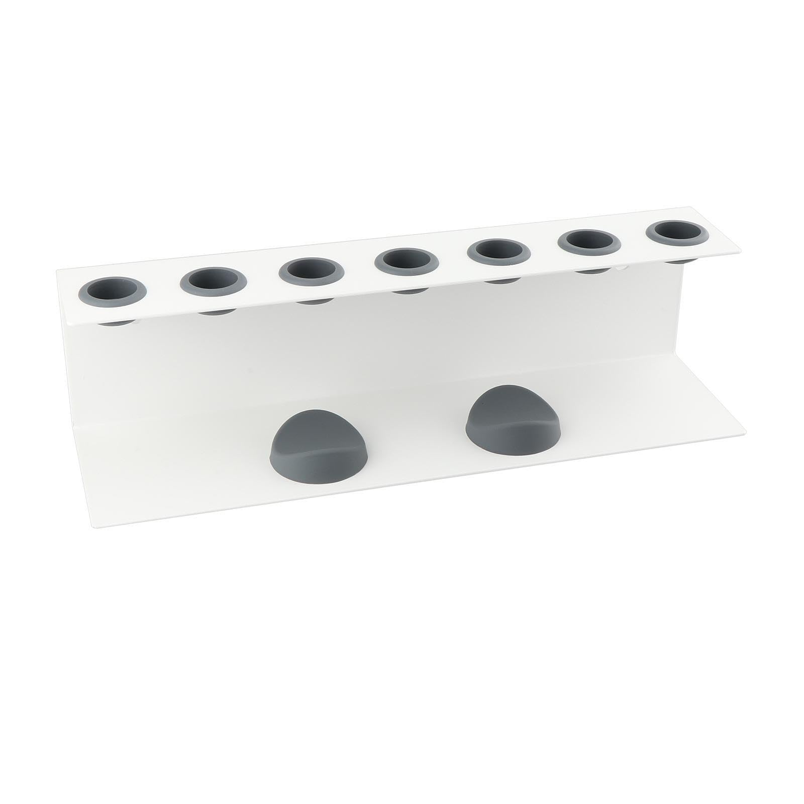 Haartrockner Halterung Aufbewahrungsregal Badregal Wandhalterung Haarstyling Halter Organizer Carbonstahl Montagefreundlich Praktisch für Bad Wohnbere, groß