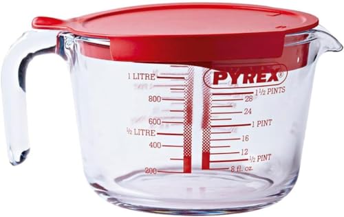Jarra medidora Pyrex Classic de 20,872 cm y vaso medidor de 0,5L para cocina 4