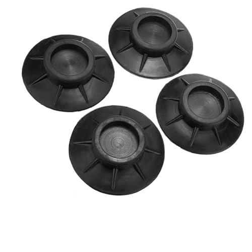 SHENGANG 4 pièces élasticité Anti-Vibration Meubles Machine à Laver Plancher en Caoutchouc Patins, for carrelage en Bois Plancher en Caoutchouc Patins en Caoutchouc