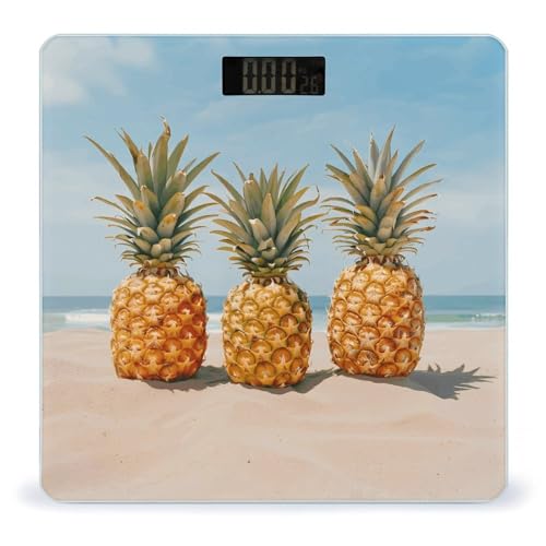 Báscula digital para baño Ocean Beach Pineapples miniatura 1