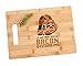 Darth Vader I Find Your Lack Of Bacon Disturbing Engraved Bamboo Wood Cutting Board with Handle Star Wars Gift