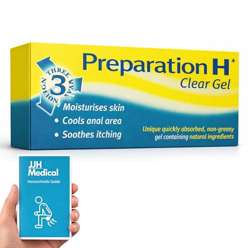 3 Way Action Clear Gel Cooling & Soothing Gel for Sore Skin Helps Relieve Itching Burning & Discomfort Clear Non-Greasy Formula Includes JJH Medical Leaflet