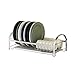 Storage rack Küchenregal - Abtropfbrett, Abtropfgestell aus Edelstahl 304, Aufbewahrungsbox für Geschirr, Tellerabtropfer, Waschfilterregal