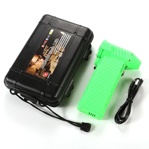 TurboFan - Ventilador de mano inalámbrico de alta potencia para exteriores, 110000 rpm, velocidades ajustables, sin escobillas, portátil, para camping, coche, para uso en casa y oficina