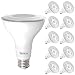 Sunco Lighting 10 Pack PAR30 LED Light Bulb 11 Watt (75W Equivalent) Flood Dimmable 3000K Kelvin Warm White, 850 Lumens, Indoor/Outdoor, 25,000 Hrs, Accent and Highlight - UL & Energy Star Listed