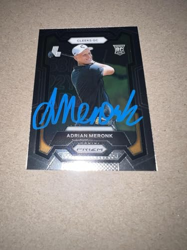 Adrian Meronk Signed 2024 Panini Prizm Trading Card (41) LIV