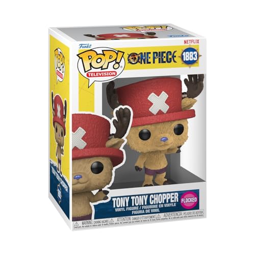 Funko Pop! Television: Netflix - One Piece - Chopper - Flocked - Figura de Vinilo Coleccionable - Idea de Regalo - Mercancía Oficial - Juguetes para niños y Adultos