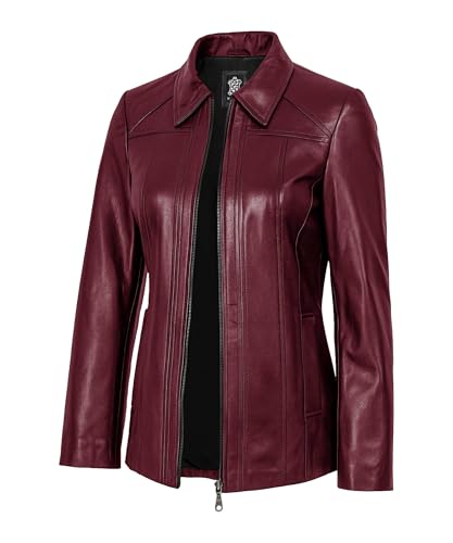Veste longue en cuir pour femme : le manteau décontracté idéal pour vos sorties citadines
